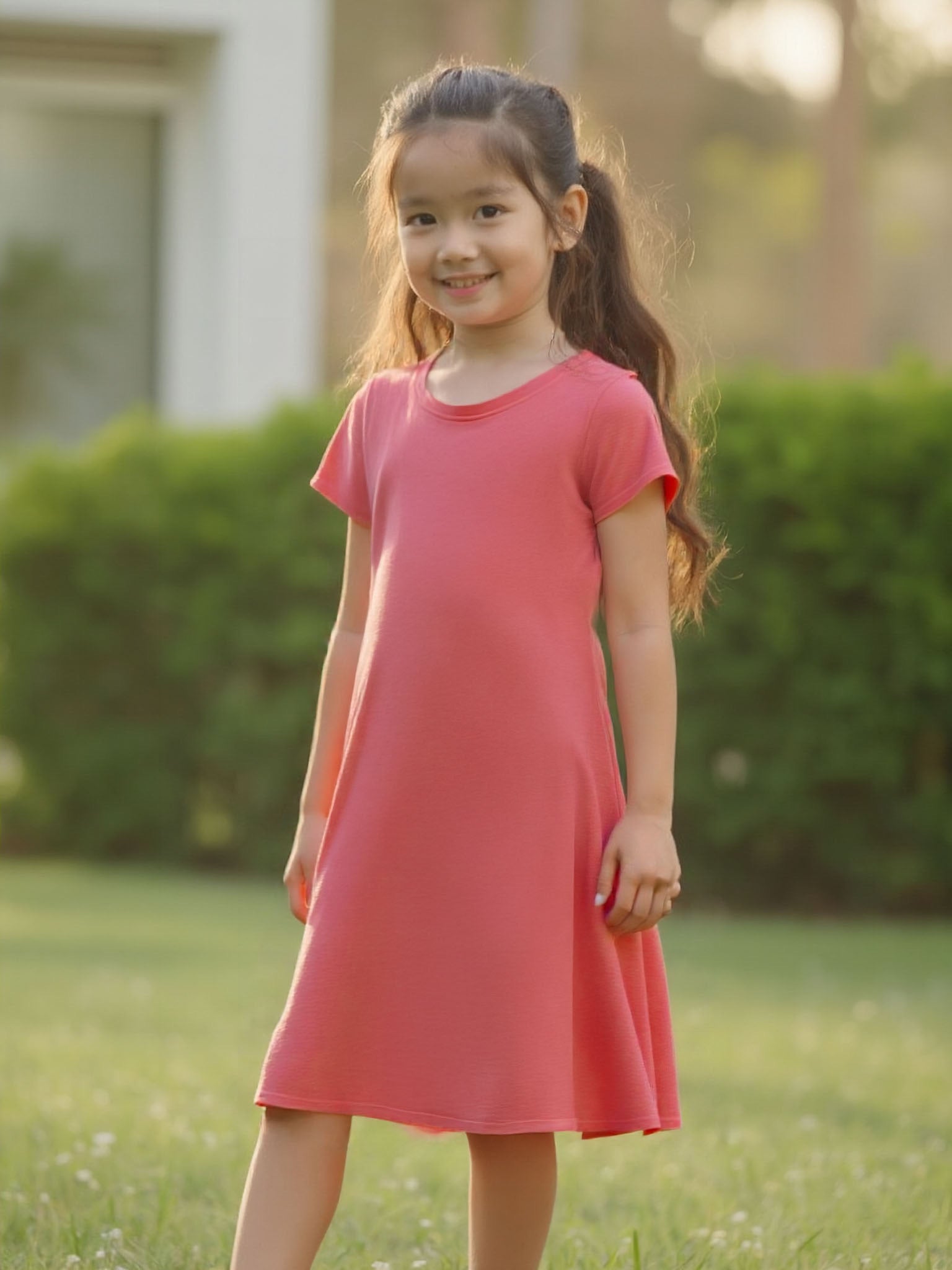 Pink Sensory Friendly Dress | Tag Free, Pockets, Comfort Mazi + Mom Sensory Clothing Co. Pink Sensory Friendly Dress | Tag Free, Pockets, Comfort Mazi + Mom Sensory Clothing Co.