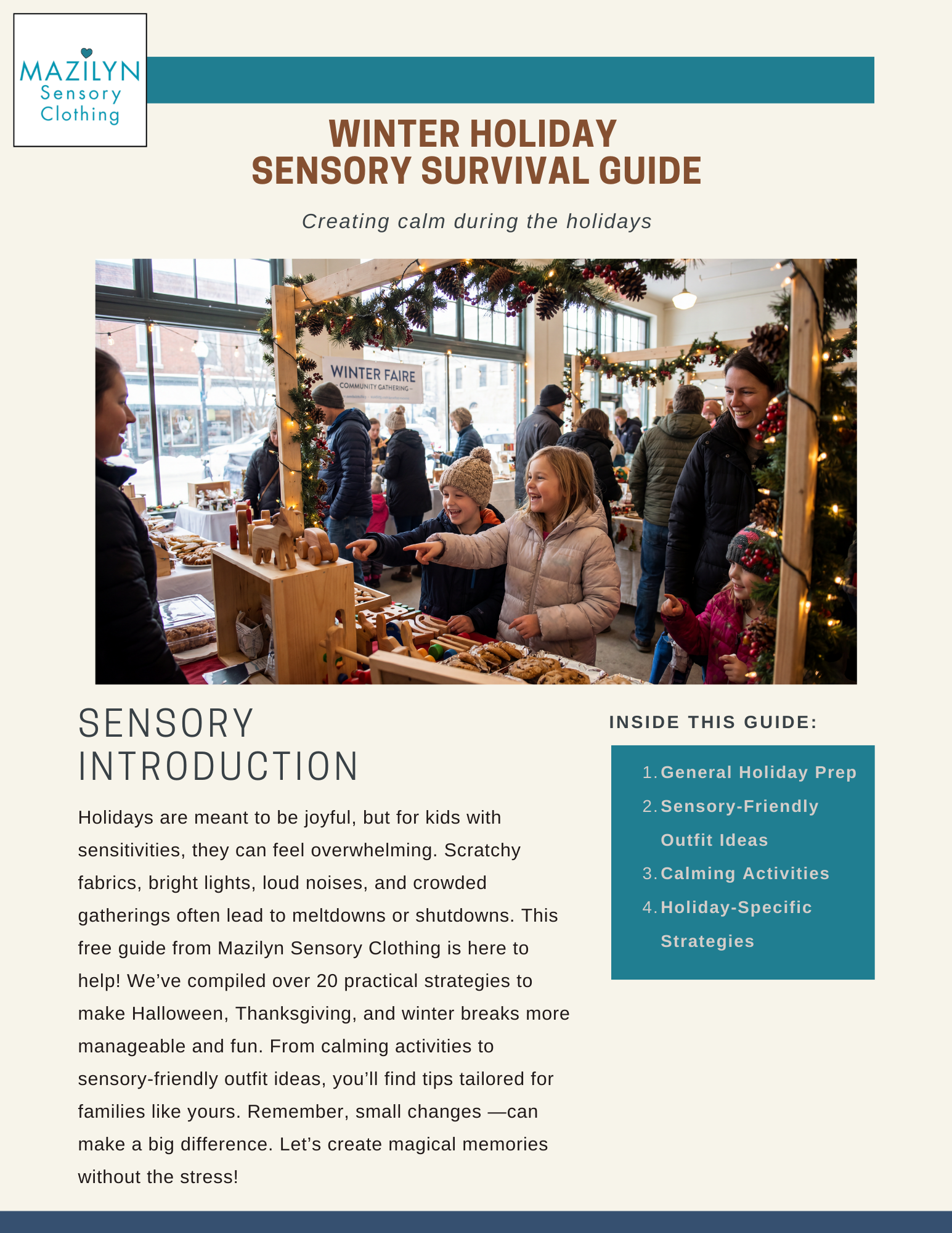 Winter Holiday Sensory Survival Guide