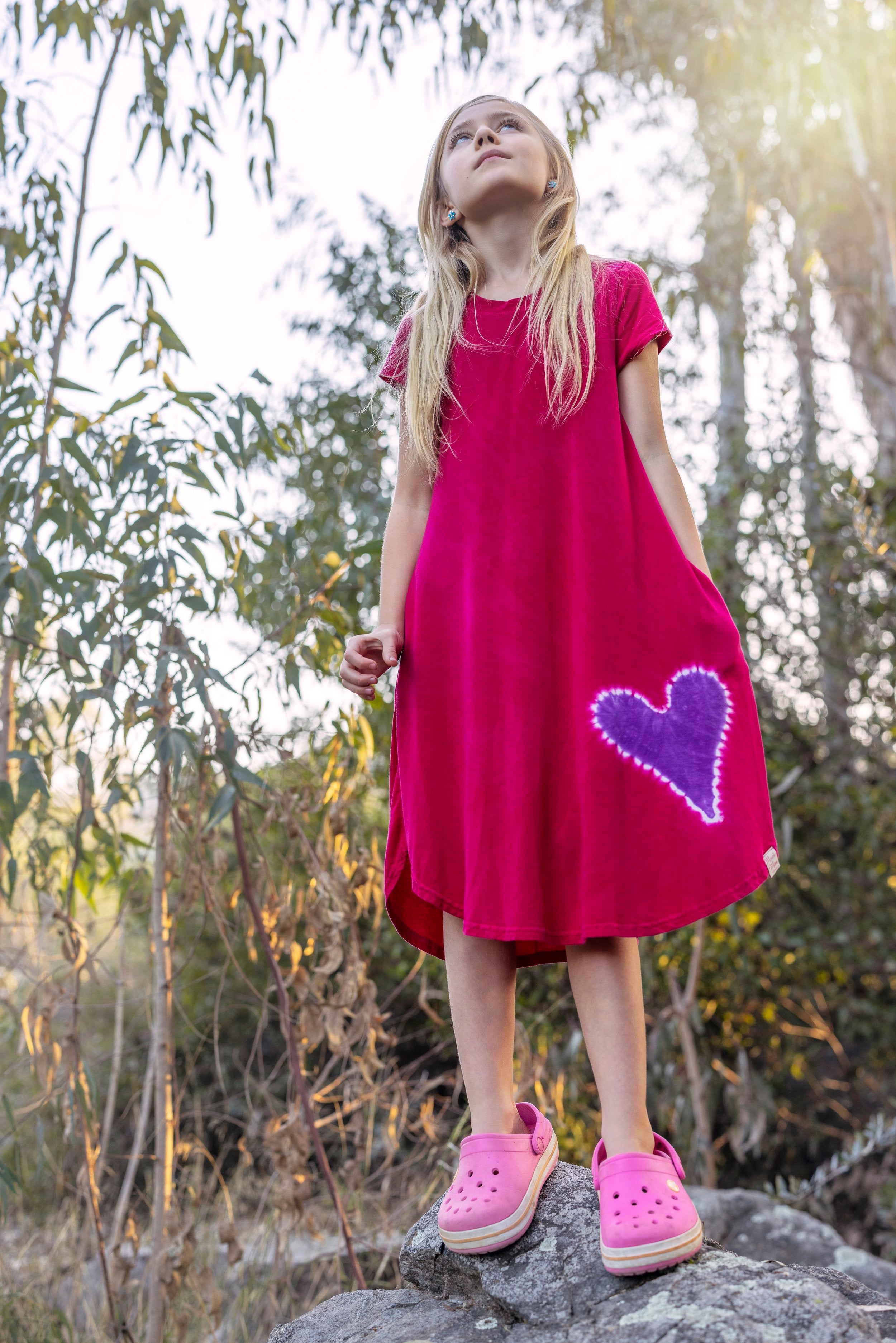 Fuchsia Fun Sensory Friendly Dress | Comfort First – Mazi + Mom